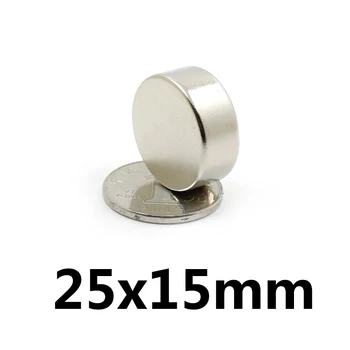 1/3/5 ks 25x15 mm Silné Silné Silné Magnetické Magnety 25mmx15mm Trvalé Neodýmu Magnet 25*15 mm 0