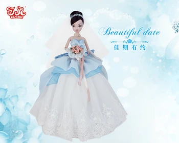 11 palcový Čínsky módne nevesta bábika Sladké Časy svadobný dar #9103