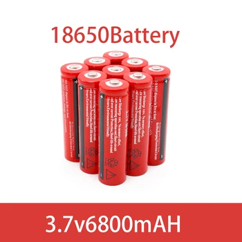 18650 batéria 3,7 V 6800mAh nabíjateľná liion batérie, Led blesk Phonetorch batery litio batérie+ Doprava Zadarmo