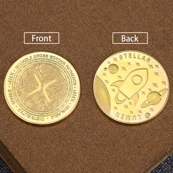 1PC Nové Kovové Zvlnenie Mince Zlaté Strieborné Pozlátené Mail Mince Á Suvenír Darček Non-mena Pamätné Mince