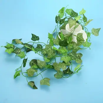 1Pcs 210 cm Umelé Zelené Rastliny Visí Brečtan Listy Rastliny, Listy Viniča Pre Domáce Svadobné Party Kúpeľňa Záhradné Dekorácie