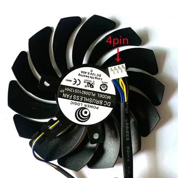 2ks úplne nové DIY PLD09210S12HH FDC10H12S9-C, DC 12V CELKOM 0,40 A 4Pin 85mm grafická karta ventilátor horúceho ventilátor grafickú kartu výmena príslu