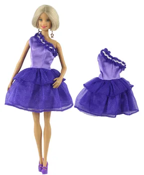 30 cm bábiky oblečenie, Školskú uniformu Oblek, Biela a siete t-shirt šaty pre 1/6 barbie kurhn FR Xinyi Bábika