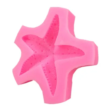 3D tvar Hviezdice silikónové mäkké cukríky formy cake zdobenie nástroj, Cukrovinky, Čokoláda, Formy