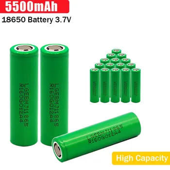8500mAh 3,7 V 18650 Batérie, Dobíjacie Batérie Kapacita Li-ion Nabíjateľná Batéria Pre Baterku Pochodeň Batérie