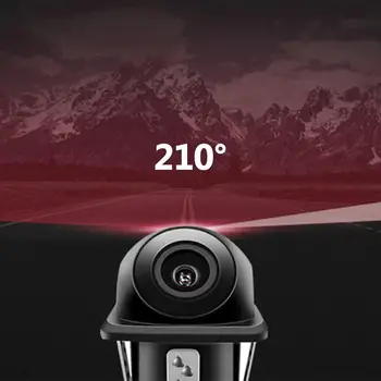 AHD 720P 1080P Rybie Oko Auto parkovacia Kamera 210-Stupňový Uhol S 2 Ovládací Drôt hviezdne svetlo Nočné Videnie Vodotesný IP68