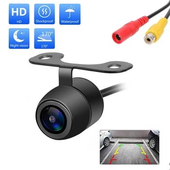 Auto parkovacia Kamera 12 LED pre Nočné Videnie Cúvaní Auto Parkovanie Monitor CCD Nepremokavé Veľký Uhol, HD Video
