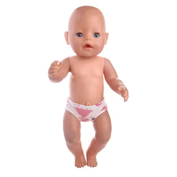 Bábika príslušenstvo roztomilý bielizeň fit 18-palcové bábiku alebo 43 cm Detí najlepší Darček k Narodeninám 1