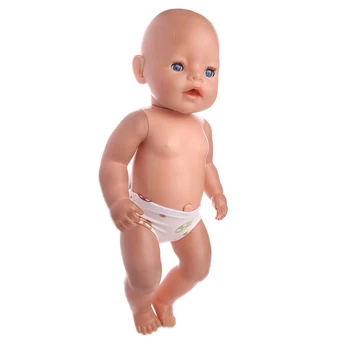 Bábika príslušenstvo roztomilý bielizeň fit 18-palcové bábiku alebo 43 cm Detí najlepší Darček k Narodeninám 3