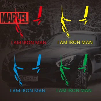 Disney, Marvel Marver je Avengers Auto Nálepky, Auto Osobnosti Tvorivý Iron Man Zadné Sklo Telo Dvere Elektrické Auto Nálepky