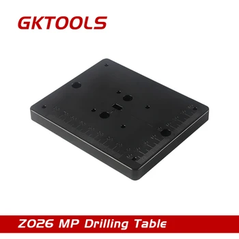 GKTOOLS, elektrolyticky pokrývajú Kovov vŕtanie tabuľka pre mini vŕtací stroj, Z026MP