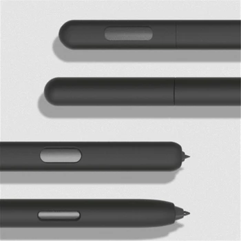 Jednoduché obchodné peračník Pre Samsung Galaxy Tab S6 S7 S-Pen Kryt Roztomilý Kreslený Tablet Silikónové puzdro na Ceruzku