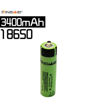 Kingwei nový, originálny NCR18650B 3,7 V 3400 mAh 18650 lítiové batérie, pre batérie Panasonic + DIY nikel kus 1