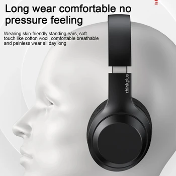 Lenovo Thinkplus TH10 LP40 TWS Stereo Slúchadlá Bluetooth Slúchadlá Music Headset s Mikrofónom pre Mobilné iPhone Sumsamg Android IOS
