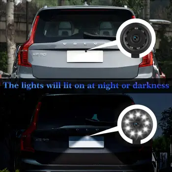 Misayaee Auto Zozadu na Zadnej strane Parkovacia Kamera Golden 8 LED pre Kia Ceed 2 JD Vozeň SW 5D 2012~2018 Nočné Videnie Nepremokavé 3
