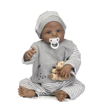 NPK značky plný silikónové reborn bábiky baby boy 22