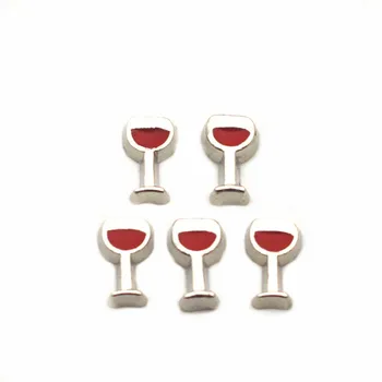 Najnovšie 12pcs/veľa vína sklenené Prívesky fire Plávajúce zobrazili kľúčové tlačidlá pre Plávajúce Pamäť charms Lockets DIY Šperky