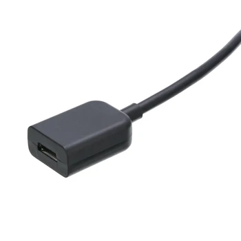 New Horúce 1M Micro USB 2.0 Typu mužmi A Rozšírenie Nabíjanie Kábel, Čierna Extender Nabíjací Kábel