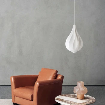 Nordic spálňa luster moderný minimalistický jedáleň čítanie tvorivé osobnosti kvapka vody detskej izby lampy romantický dini 4
