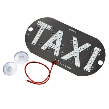 Nové Taxi-Cab, Čelné sklo čelné Sklo Sign LED Svetlo Auto Vysoký Jas Žiarovka