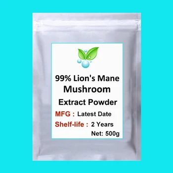 Organické 99% Lion 's Mane Húb Extrakt,Prášok, hericium Erinaceus,Hericium,medvedej Hlavy Zuba Húb,Lion' s Mane Extrakt