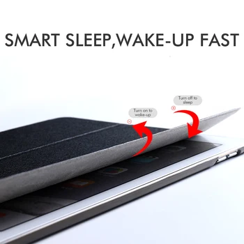 Pre Huawei MediaPad T1 10 T1-A21W T1-A23L puzdro Smart Skladací Stojan Späť Fundas Pre Česť Poznámka 9.6 S Auto Sleep/Wake Up