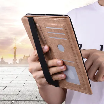 Pre Samsung Tab S7 Plus Prípade T970 T975 Luxusné Kožené Peňaženky Stojan Tabletu Funda Pre Galaxy Tab S7 Plus Kartu S7 Fe Prípade T730 T736