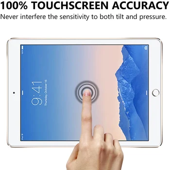 Pre iPad Vzduchu Screen Protector, Tablet Ochranný Film Tvrdeného Skla pre iPad Vzduchu (A1474 /A1475 /A1476) 2