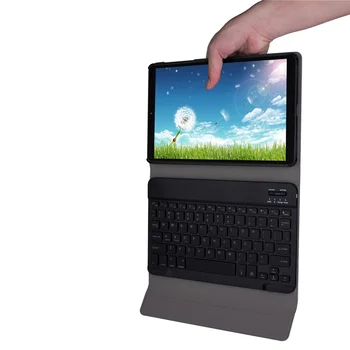 Puzdro pre Samsung Galaxy Tab A7 Lite Tablet Kryt Klávesnice Funda pre Galaxy Tab A7 Lite 8.7 Prípade Podsvietený španielsky ruská Klávesnica
