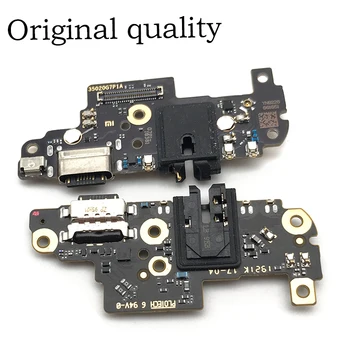 Pôvodný Pre Xiao Redmi Poznámka 8 Pro Dock Konektor Micro USB Nabíjací Port Nabíjanie Flex Kábel Mikrofónu Rada Náhradné