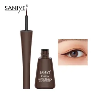 SANIYE Kvapaliny Kontúrovacia Ceruzka Waterproof Black Eye Liner Pen Eye make-up dlhotrvajúci Rýchle Suché Oči, Kozmetické Krásy Nástroj TSLM2