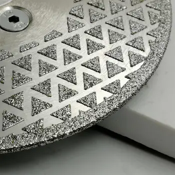SHDIATOOL 1pc 105mm M14 Závit elektrolyticky pokrývajú Diamantové Rezanie & Brúsenie Čepeľ Mramoru 4