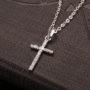 SUMENG 2021 Nové Módne Ženy Kríž Prívesky Crystal Ježiš Kríž Prívesok Náhrdelník Šperky Pre Mužov/Ženy Šperkov Náhrdelník Dary