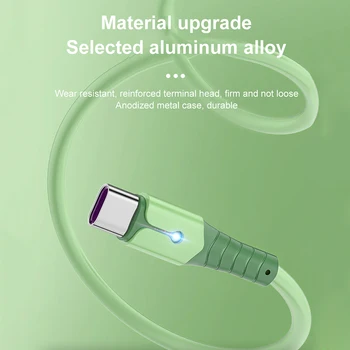 Silikónové Micro USB Typu C Nabíjací Kábel 2m 1m 5V2A Rýchlo Nabíjačka, Dátový Kábel Pre Samsung Xiao Huawei Mobilný Telefón Káble