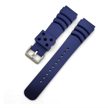 Silikónové Watchband Pre Seiko Potápačov Smart Hodinky Kapela Popruh Náramok Príslušenstvo 20 mm 22 mm