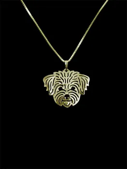 Trendy Lhasa Apso (v šteňa/pet účes) prívesok náhrdelník ženy vyhlásenie náhrdelník mužov zvierat šperky cs go