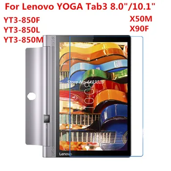 Tvrdené Sklo pre Lenovo YOGA Tab 3 8.0 10 10.1 X50F X50M Plus Pro X90F YT3 850F YT3-850F X703F Tablet Screen Protector Film