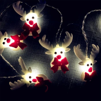 Vianočné auto ozdoby Snehuliak string svetlá ozdoby Automobilový priemysel interiér detské darčeky na Vianočný stromček závesné dekorácie