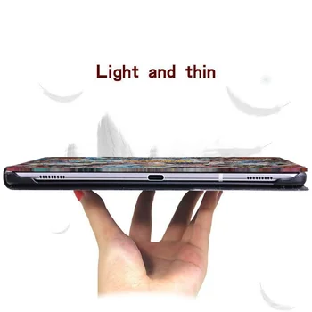 Vysoká Kvalita Prípad Tabletu Samsung Galaxy Tab 8.0-Palcový 2019 SM-T290 SM-T295 PU Kožené Stojan Tabletu Kryt Ochranný plášť 2