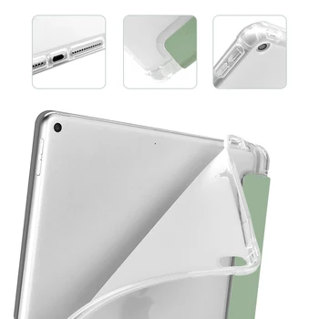Čierna Mačka Prípade Vzduchu 4 iPad Pro 2021 Prípade Roztomilý Vzduchu 1 S Ceruzkou Držiteľ 8. 7. 11 Pro 2018 Mini 5 6 Silikónový Kryt Pre 10.5