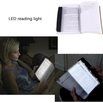 Čítanie Nočné Svetlo Tvorivé Plochá Doska Oko Pre Domáce Spálňa LED Prenosné Cestovné Panel Ubytovni Stolná Lampa Pre Študentov Spálne