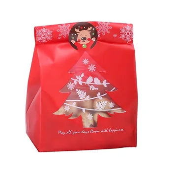 25Pcs vianočný stromček Balenie Darčekové tašky Candy veselé Vianoce Svadobné Party Cukrovinka Balenie Súčasnosti Sladké Tašky Strana Dodávky