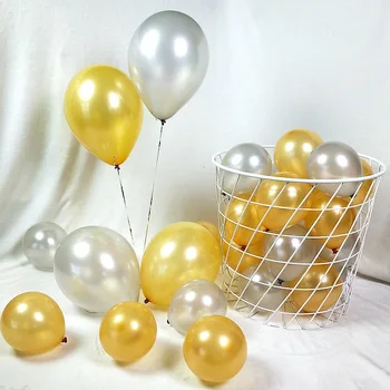 5inch Kolo pearl balóny 50pcs/veľa farebné party, narodeniny, svadobné festival dekorácie latexový balón