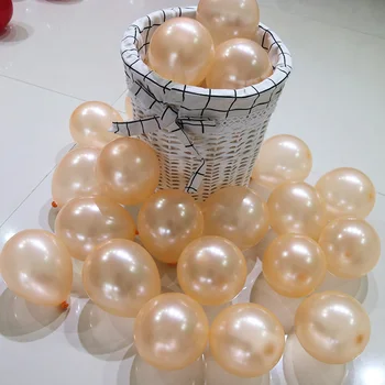 5inch Kolo pearl balóny 50pcs/veľa farebné party, narodeniny, svadobné festival dekorácie latexový balón 4
