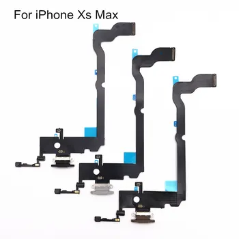 AYJ USB Nabíjací Dock Konektor Kompatibilný vhodné pre iPhone X XS Max XR 5S Slúchadlá Audio Konektor Nabíjačky Port Flex Kábel 3