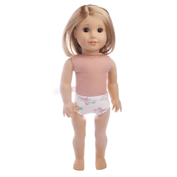 Bábika príslušenstvo roztomilý bielizeň fit 18-palcové bábiku alebo 43 cm Detí najlepší Darček k Narodeninám 2