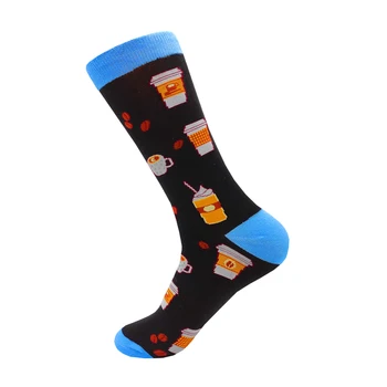 Farebné Kreslené Módne Mäkké Novinka Bavlna Pánske Ponožky Ryby Cookie Star Futbal Šťastný Kawaii Vtipné Ženy Ponožky Size38-46