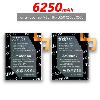KiKiss Vysokou Kapacitou 6250mAh L19D1P32 Náhradné Batérie Pre Lenovo Kartu M10 TB-X505X X505L X505F Tablet Batérie + Bezplatné Nástroje