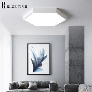 Moderné Led Luster Super 5CM Tenký Jednoduchý Stropný Luster Osvetlenie Domov Lampa Black&White Luster Pre Obývacia izba, Spálňa