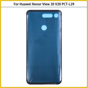 Nové Pre Huawei Honor Zobraziť 20 V20 PCT-L29 Batérie Zadný Kryt Zadných Dverí Pre Česť Zobraziť 20 Batérie Bývanie Prípade Sklenený Panel Vymeňte 5